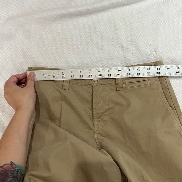 J Brand Inez Mid Rise Chino Khaki Pants Sz 25 NWT - Picture 8 of 10